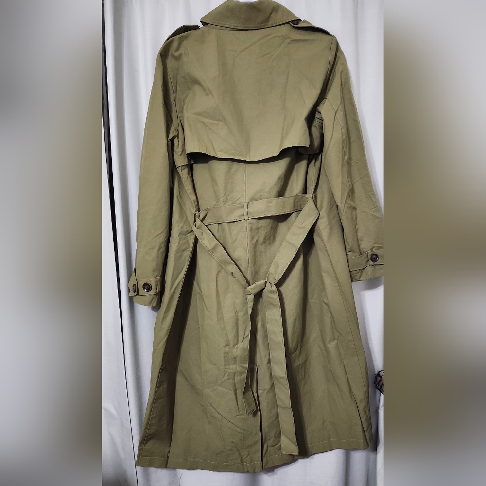 The Drop Women's Classic Trench Coat - Picture 8 of 8